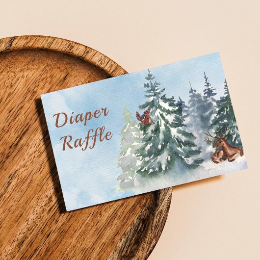 Baby shower van het landschapsavontuur van bosland visitekaartje