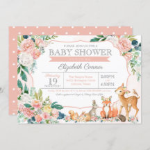 Baby shower van het liefdadig bosbos