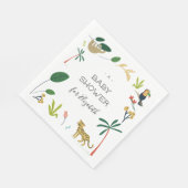 Baby shower van het Oerwoud Servet (Hoek)