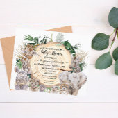 Baby shower van het Oerwoud van de Waterverf van S