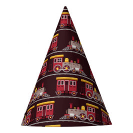 Baby shower van het treinverjaardagsfeestje feesthoedjes