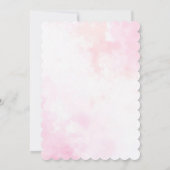 Baby shower van het tropisch bos van Bougainvillea Kaart (Achterkant)