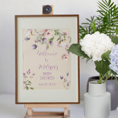 Baby shower van het Welkomstteken van Magnolia Blo Poster