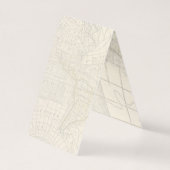 Baby shower van heteluchtballon | Bedankt Opmerkin Kaart (Achterkant)