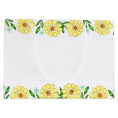 Baby shower van honingbijen, gezoet groot cadeauzakje (Achterkant)