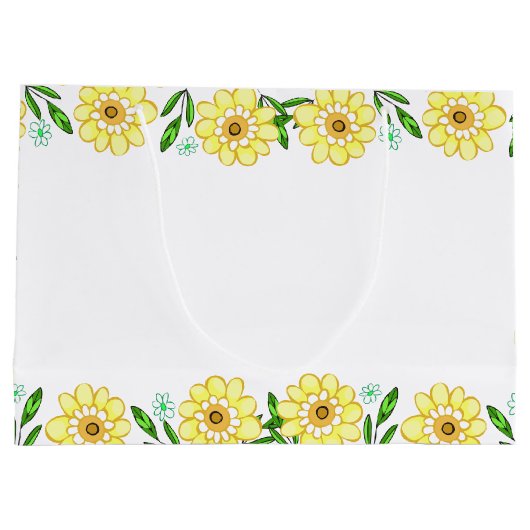 Baby shower van honingbijen, gezoet groot cadeauzakje (Achterkant)