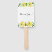 Baby shower van honingbijen, gezoet handwaaier (Achterkant)