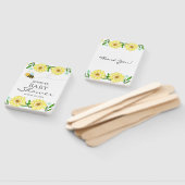 Baby shower van honingbijen, gezoet handwaaier (Niet-gemonteerd)