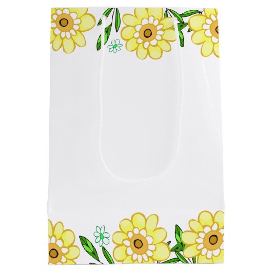 Baby shower van honingbijen, gezoet medium cadeauzakje (Achterkant)