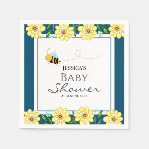 Baby shower van honinghoningbijen (whisky) Napkins Servet