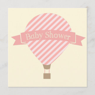 Baby shower van Hot Air Balloon Kaart