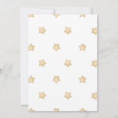 Baby shower van Hot Air Balloon Kaart (Achterkant)