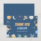 Baby shower van Houston Bedankkaart (Voorkant / Achterkant)