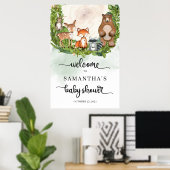 Baby shower van houten moten poster (Thuiskantoor)