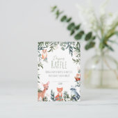 Baby shower van houtwieders Kaarten (Staand voorkant)