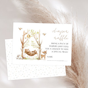 Baby shower van houtwieders Kaarten RSVP Kaartje