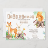 Baby shower van klaveren boeien kaart (Voorkant)