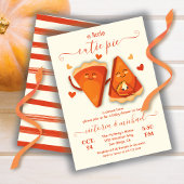 Baby shower van kleine cutie Pumpkin Pie Autumn Kaart