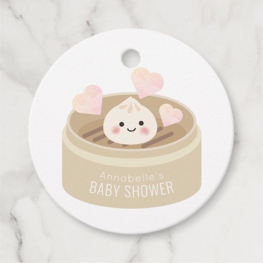 Baby shower van kleine duimberekening Dank u Bedankjes Labels (Voorkant)