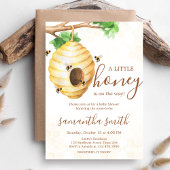 Baby shower van kleine honingbijen kaart