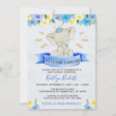 Baby shower van kleine pinda's kaart (Voorkant)