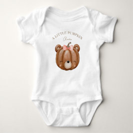 Baby shower van kleine pompBeren Romper