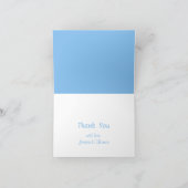 Baby shower van kleine pompoenen bedankkaart (Binnen)