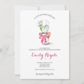 Baby shower van kleine schatje Cactus Kaart (Voorkant)