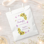 Baby shower van kleine vlinder bedankzakje (Geknipt)