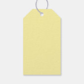 Baby shower van kleine vlinder cadeaulabel (Achterkant)