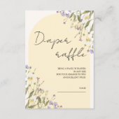 Baby shower van kleine wilderrijstveltjes informatiekaartje (Voorkant)