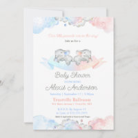 Baby shower van knuppels en kinderschoenen