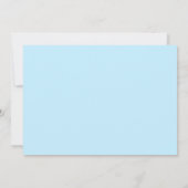 Baby shower van landbouwhuisdieren kaart (Achterkant)