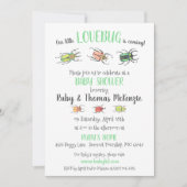 Baby shower van lavebugs Kaart (Voorkant)