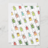 Baby shower van lavebugs Kaart (Achterkant)