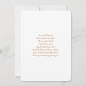 Baby shower van leeuw per post kaart (Achterkant)