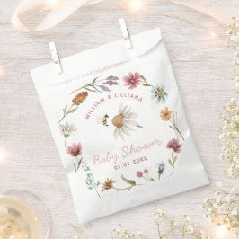 Baby shower van lente-wilde-bloem Dank je wel Bedankzakje