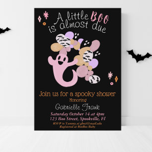 Baby shower van Little Boo Girl Kaart