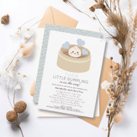Baby shower van Little Dumpling Boy per Mail