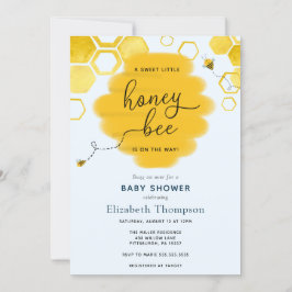 Baby shower van Little Honey Bee Boy Kaart