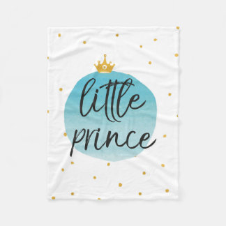Baby shower van Little Prince Baby Blanket Gift Fleece Deken