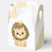 Baby shower van Little Prince Lion Boy Bedankdoosjes (Geopend)