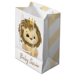 Baby shower van Little Prince Lion Boy Medium Cadeauzakje