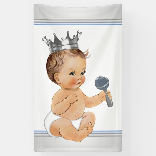 Baby shower van Little Prince Spandoek (Verticaal)