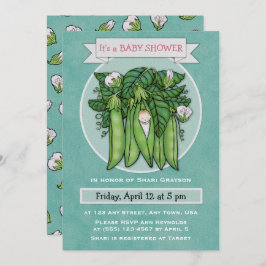 Baby shower van Little Sweet Pea Kaart