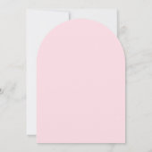 Baby shower van Little Sweetheart Arch Valentijns Kaart (Achterkant)