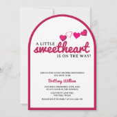 Baby shower van Little Sweetheart Arch Valentijns Kaart (Voorkant)