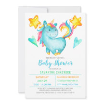 Baby shower van Magical Boys Unicorn