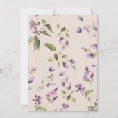 Baby shower van Magnolia Blooms Kaart (Achterkant)