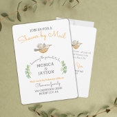 Baby shower van Mail Cute Mama Bird Kaart